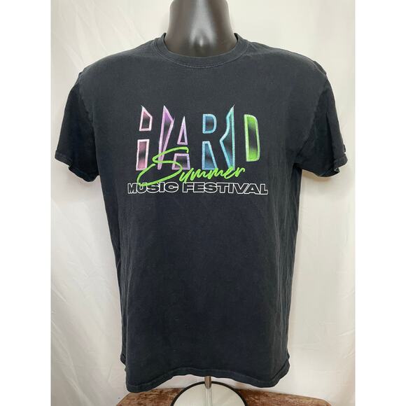 HARD Summer 2019 Music Festival T-Shirt Black M - Picture 1 of 6